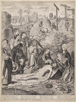 KG 02772
<br/>
Kruisafname
<br/>
<em>Matham, Theodor (1605/1606-1676)</em>